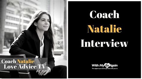 coach natalie love advice tv